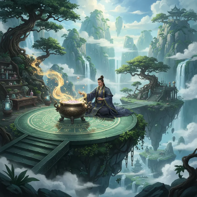 Pill Refining: The Alchemist's Art in Cultivation Fiction