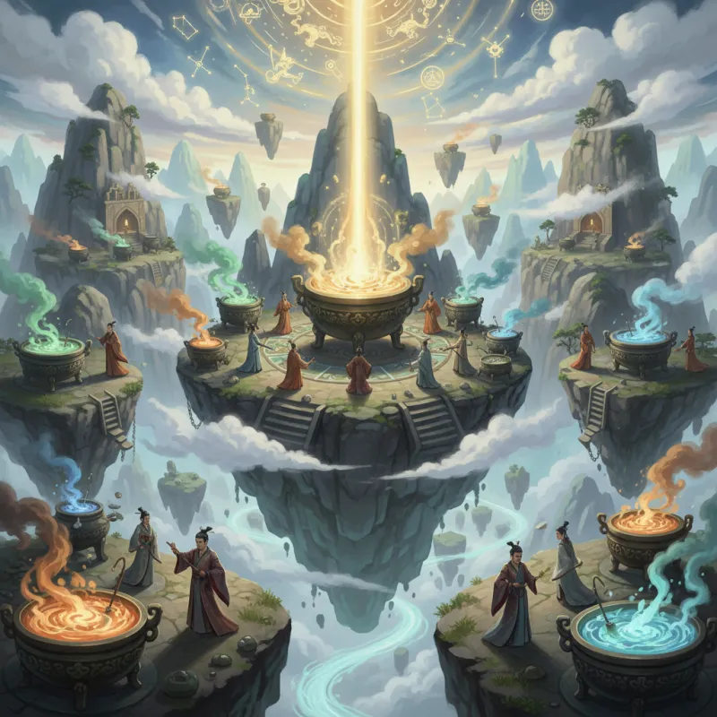 Cauldrons: Essential Tools for Pill Refining