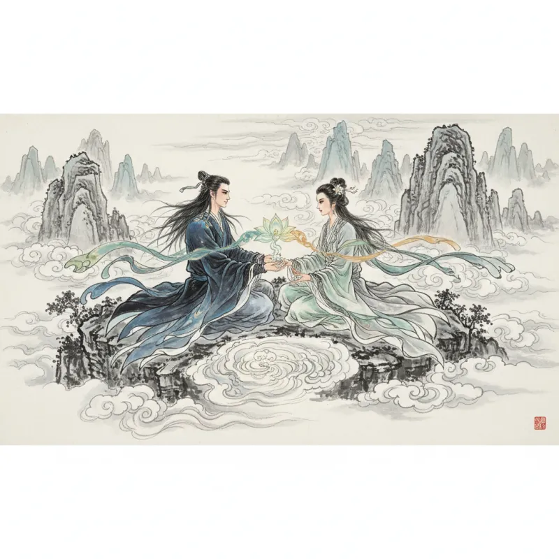 Dual Cultivation Explained: Partners on the Path to Immortality