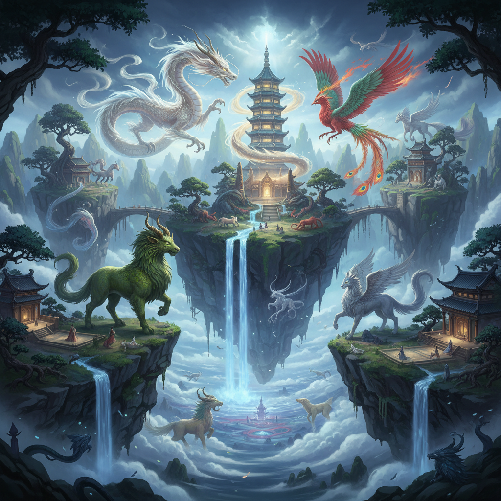 The Enigmatic Beasts of Chinese Cultivation Fiction: A Journey Through the Spiritual Realms