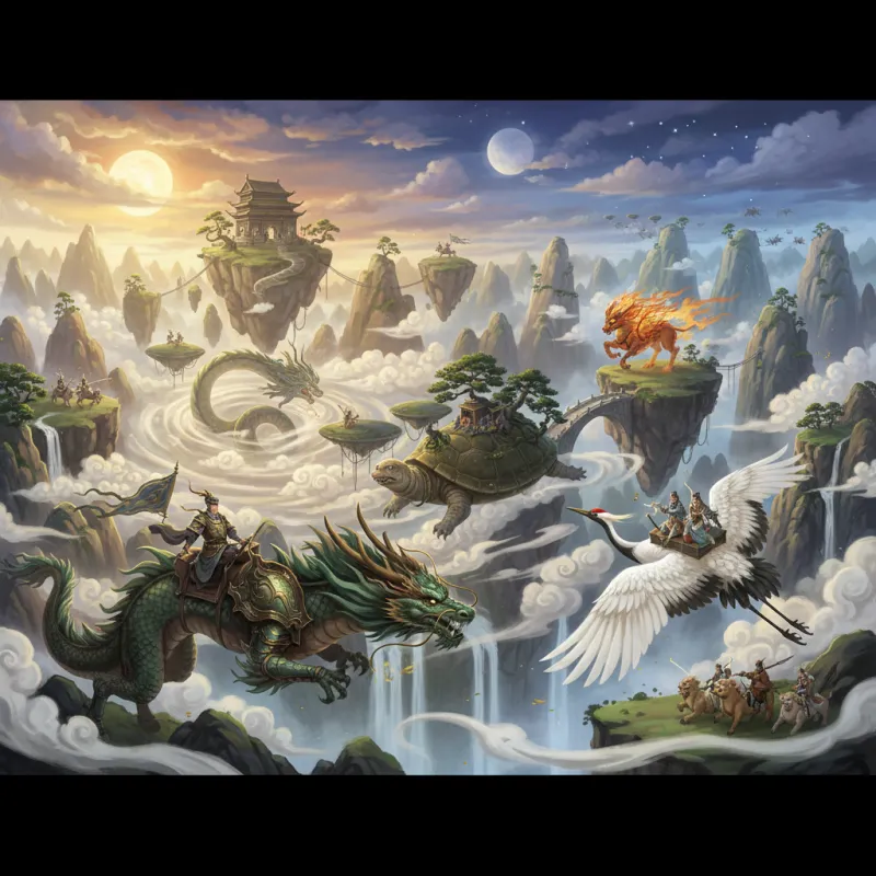 The Most Famous Mounts in Cultivation Fiction