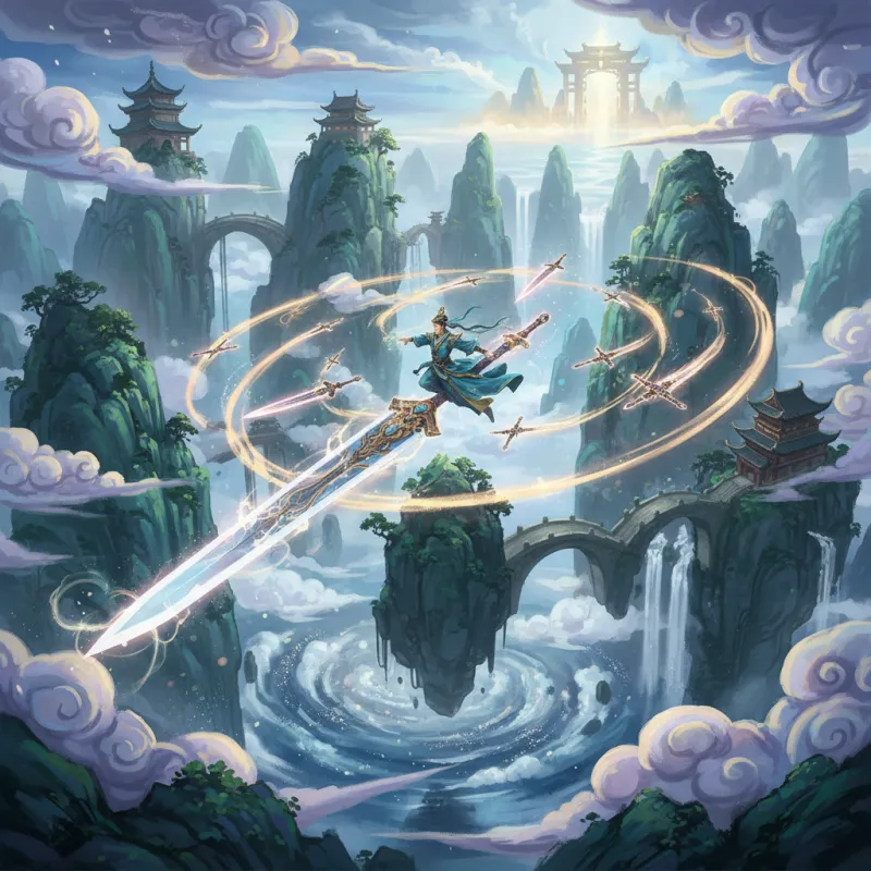Flying Swords: The Cultivator's Signature Weapon