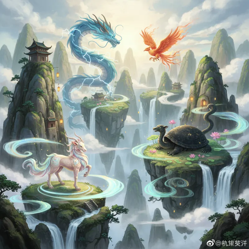 Mystical Beasts in Chinese Cultivation Fiction: Guardians of the Immortal Spiritual Realms