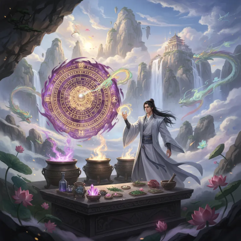 The Art of Pill Refinement: Alchemy in Cultivation Fiction