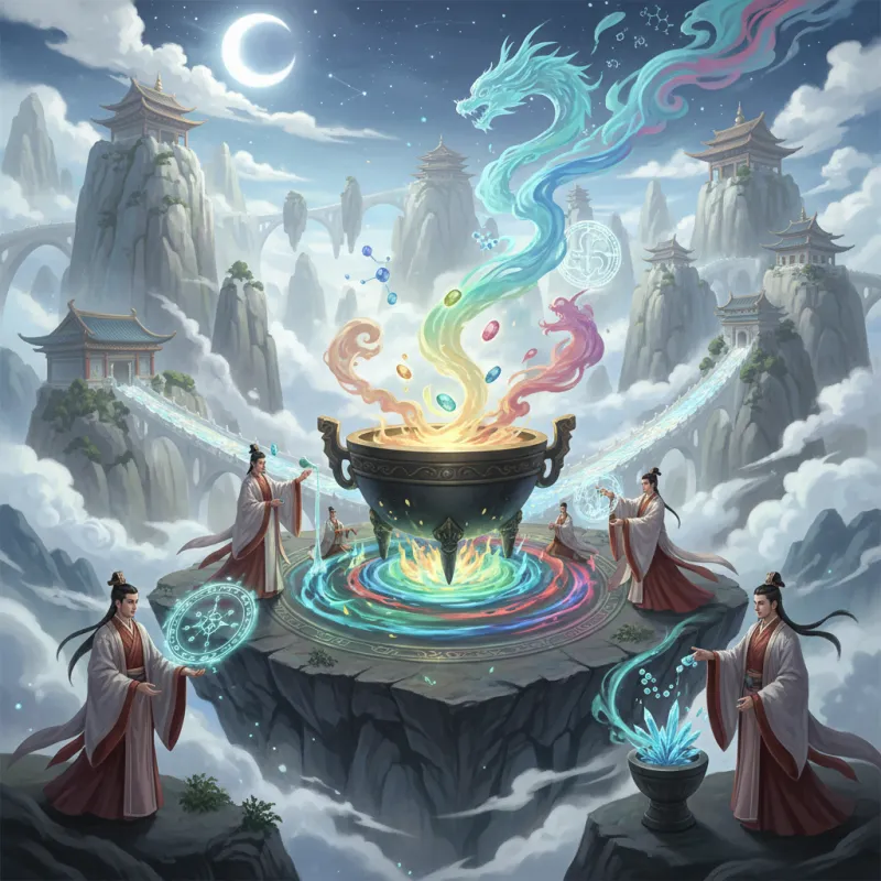 Pill Refining in Cultivation Fiction: Chemistry Meets Mysticism