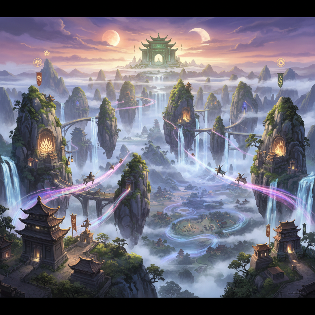 The Rise of Sects in Chinese Cultivation Fiction: Paths to Immortality