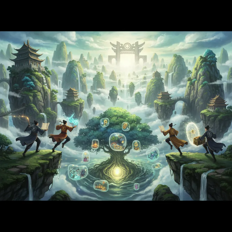 Secret Realms and Pocket Dimensions: Treasure Hunting in Cultivation Fiction