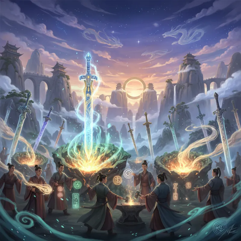 Weapon Refining in Cultivation Fiction: Forging Swords That Think