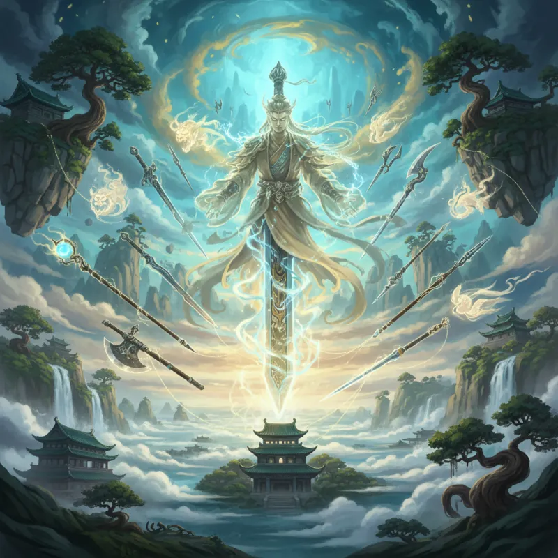 Weapon Spirits: When Your Sword Has a Personality
